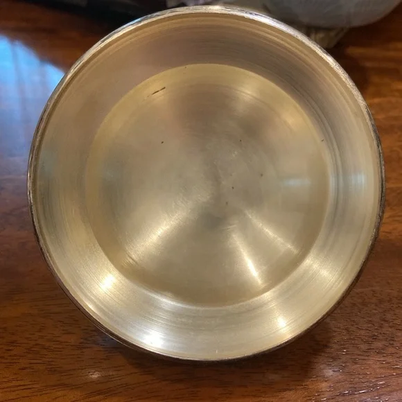 Antique silver-plated sugar bowl with a bird finial and matching spoons. - Picture 4 of 8